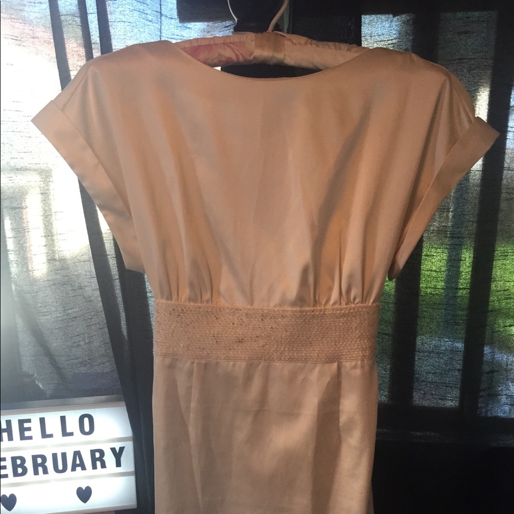 Vintage style silk dress